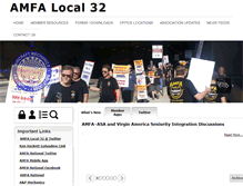 Tablet Screenshot of amfa32.com